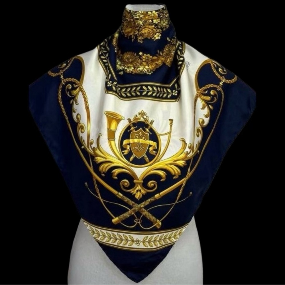 ✨Rare Vintage Erre Pure Silk Scarf